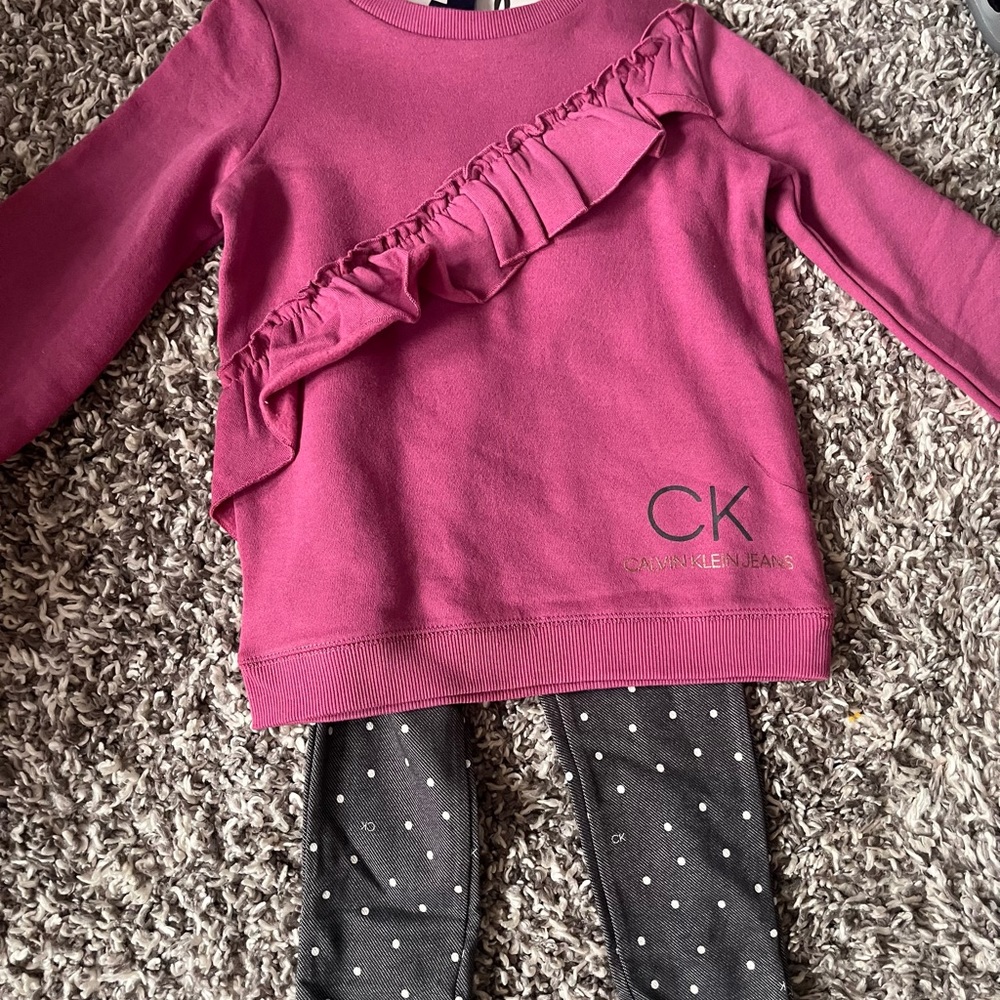 Calvin Klein girls outfit